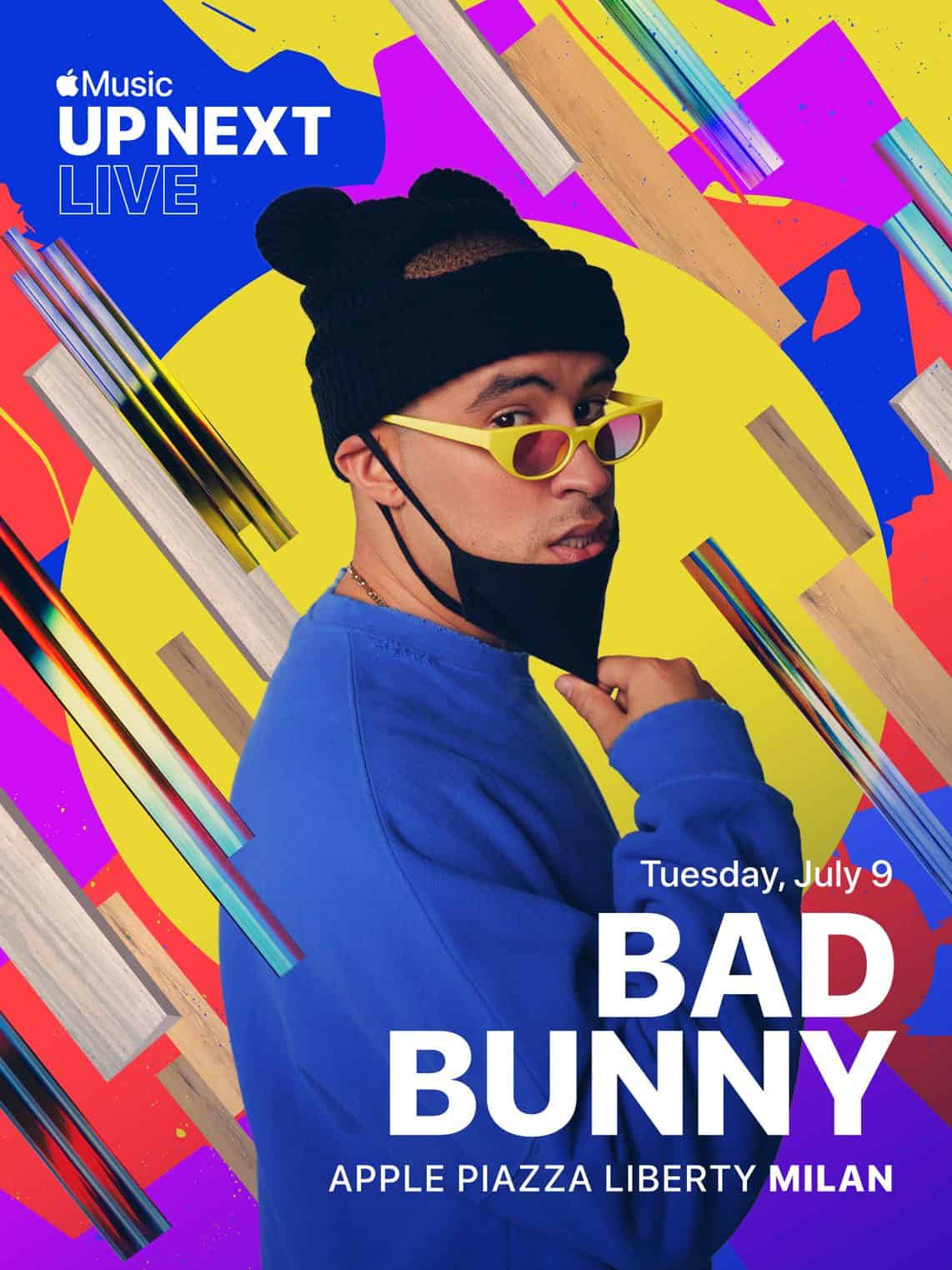 up next live poster bad bunny