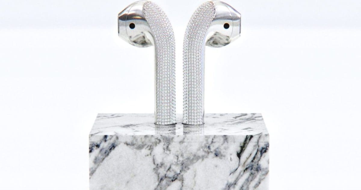 You Can Buy Diamond-Encrusted AirPods for $20,000