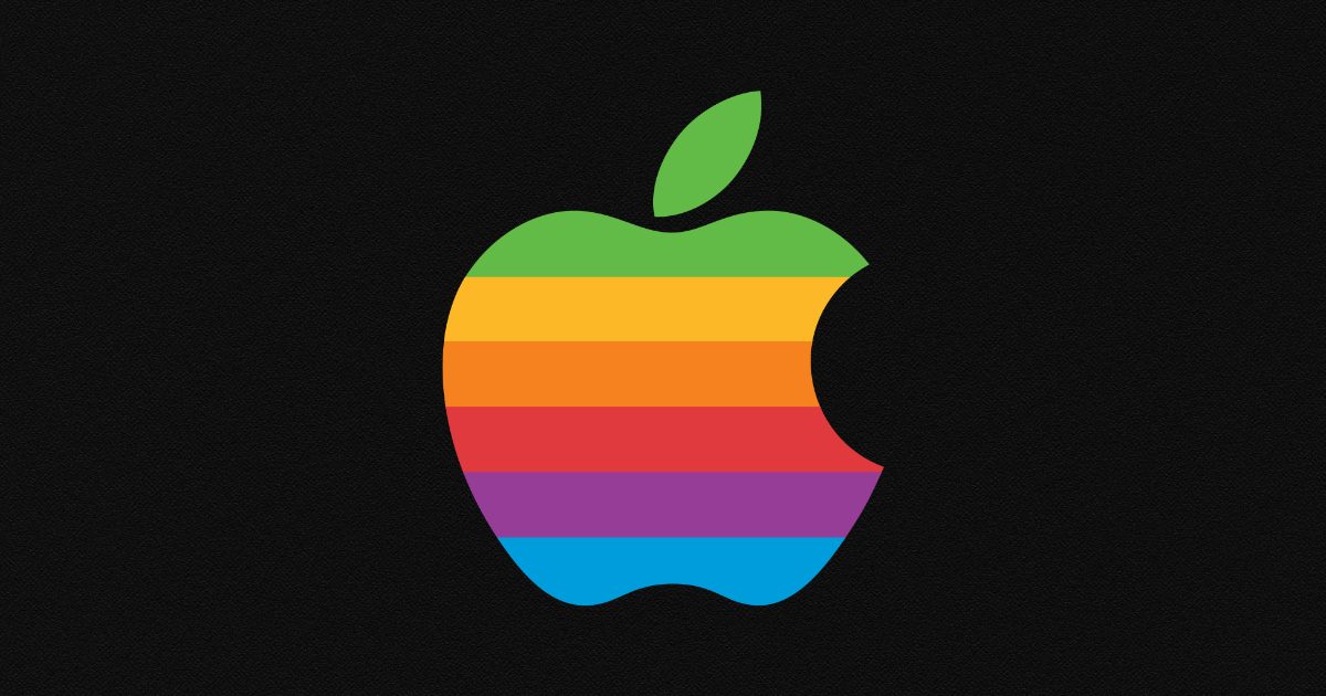 The Apple Rainbow Logo May Appear in New Products