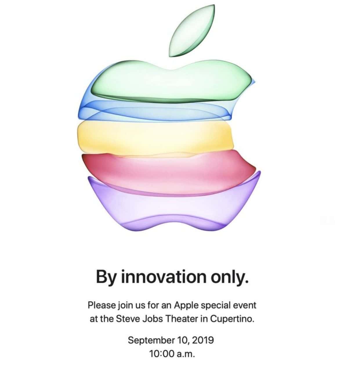 2019 apple media invite