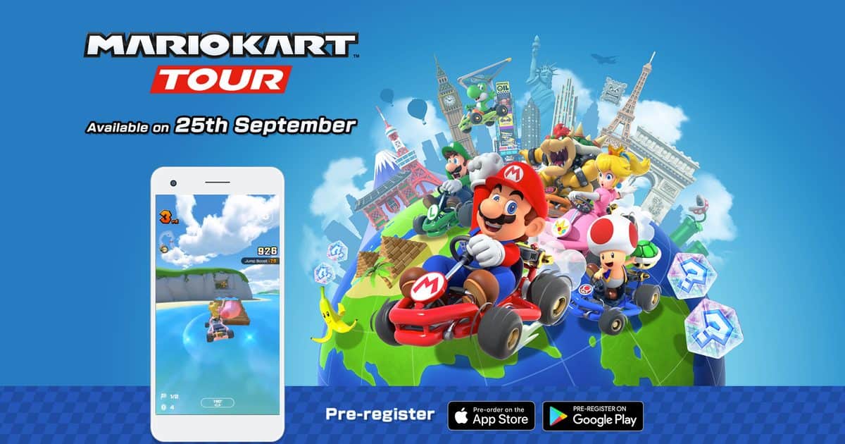 Mario Kart Tour Launching on iOS September 25