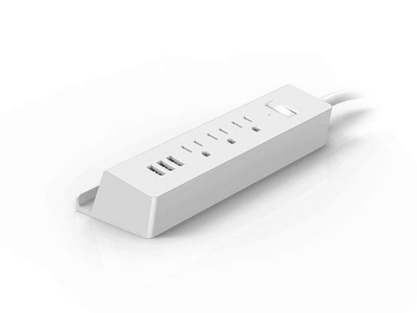 Power Up to 6 Devices at Once with 3 USB Ports and 3 AC Outlets: $19.99