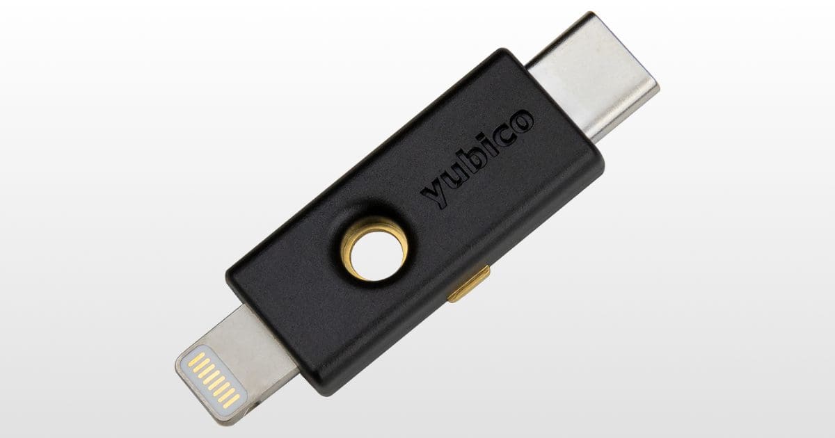 Image of yubico 5ci key