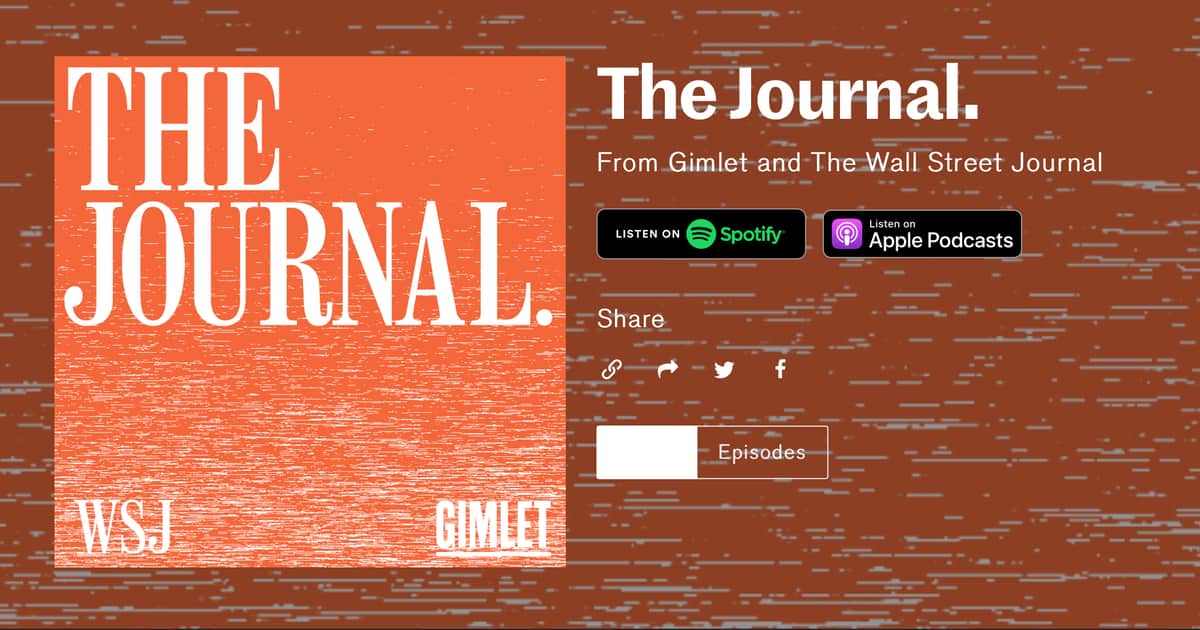 Gimlet and WSJ Launching New Podcast