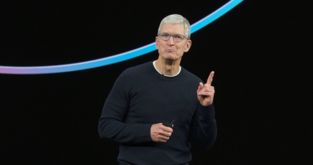 CEO Tim Cook Opens the 10 Sep 19 iPhone event.