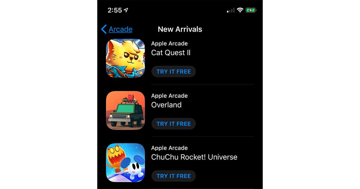 Apple Launches Arcade Game Subscription Service with 30 Titles