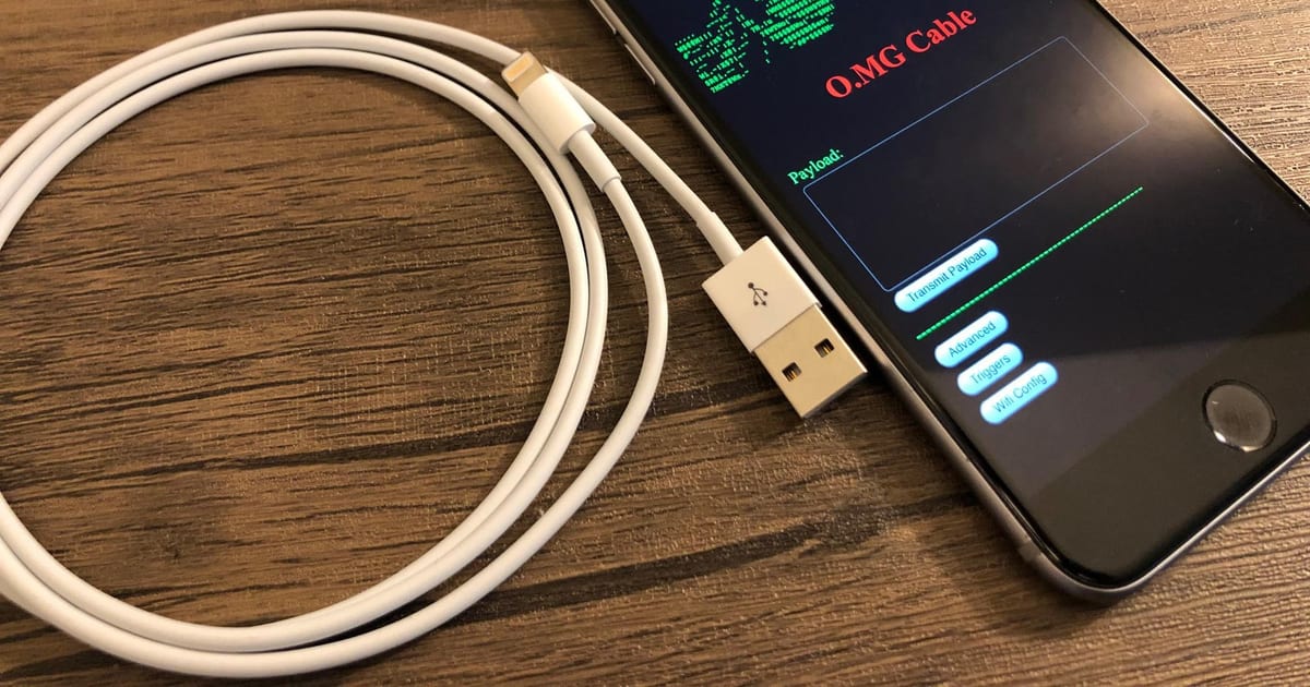 Lightning Cable That Allows Hackers to Remotely Take Over Your Computer Being Mass Produced.