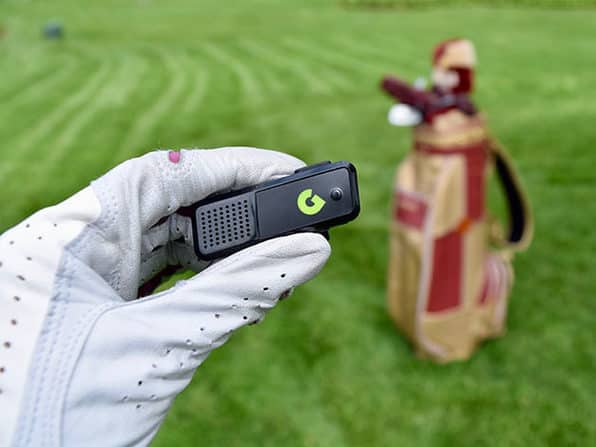 Line Up Your Shots with This Wearable, Compact Bluetooth Golf Rangefinder: .99