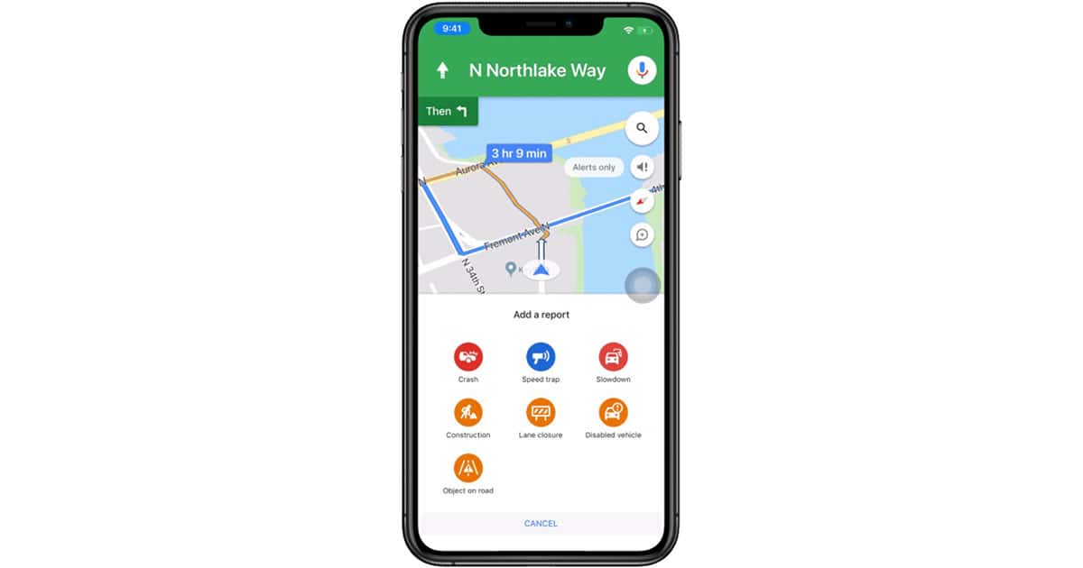 Google Maps Adds Ability to Report Accidents on iPhone
