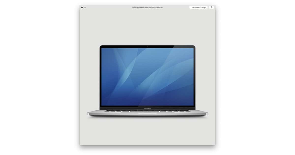 MacGeneration Finds Icon of 16-inch MacBook Pro in macOS 10.15.1 Beta