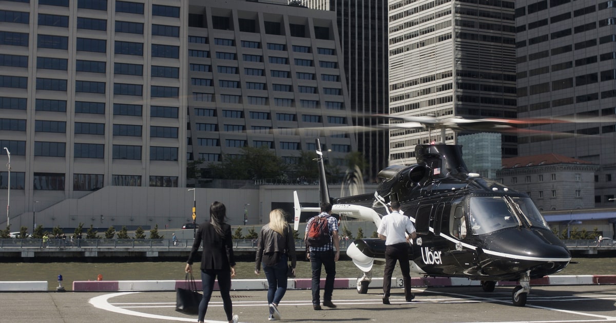 Uber Helicopters Available to All Users From JFK