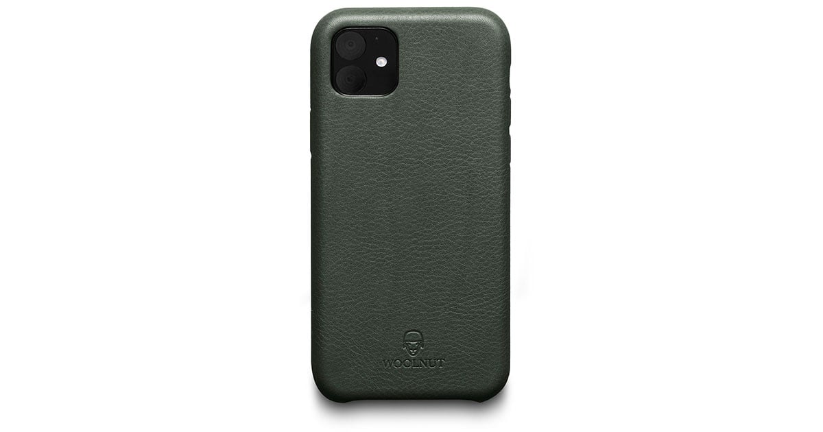 Woolnut Has A Leather Case To Go With Iphone 11 Pro Midnight Green The Mac Observer