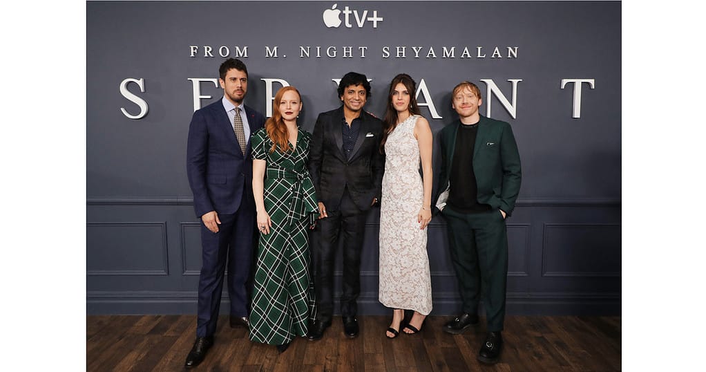 M. Night Shyamalan at Servant premiere