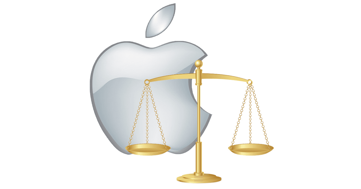 apple scales justice