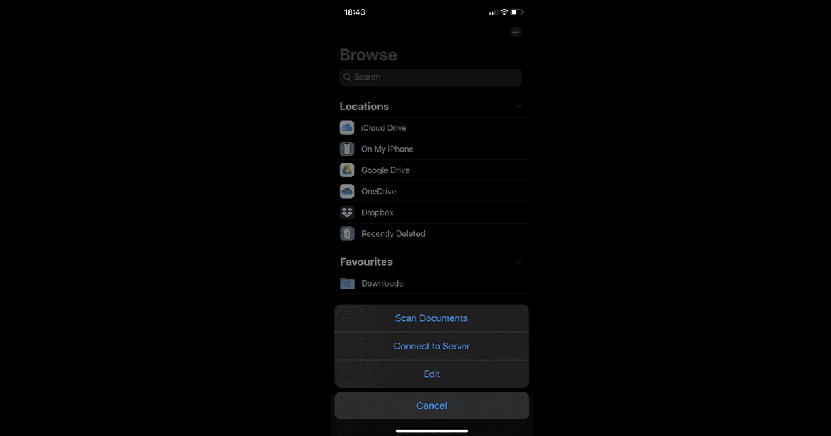 How to Use the Scan Tool in iOS 13