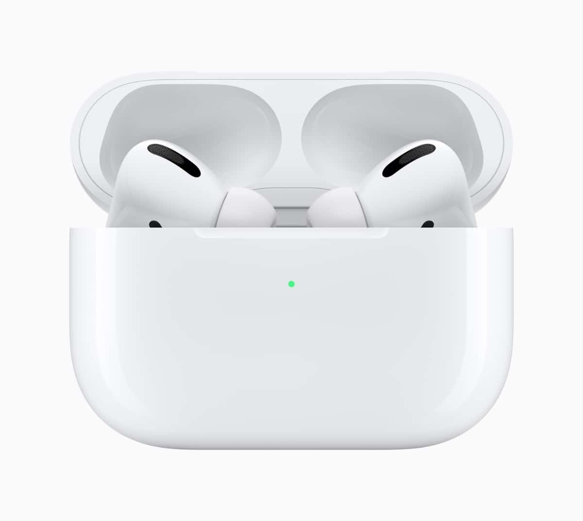 AirPods Pro have soft silicone ear-tips that seal out ambient noise.