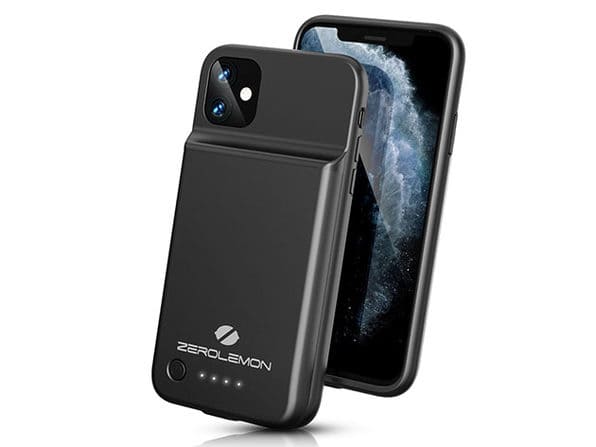 SlimJuicer 4,500mAh Wireless Charging Case for iPhone 11/Pro/Max: $21.25