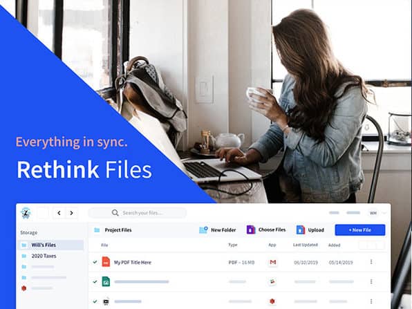 Rethink Files 2TB Cloud Storage and Organization 3-Year Subscription: $19
