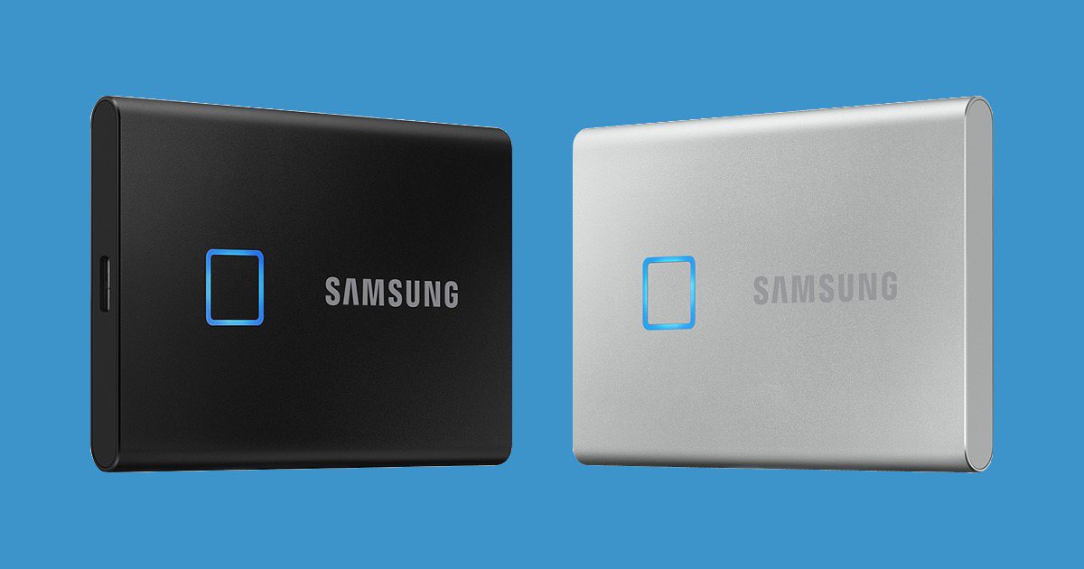 Samsung Announces Biometric SSD T7 Touch