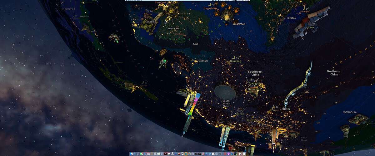 Earth 3D Brings Gorgeous Live Wallpapers to Your Mac - The Mac Observer