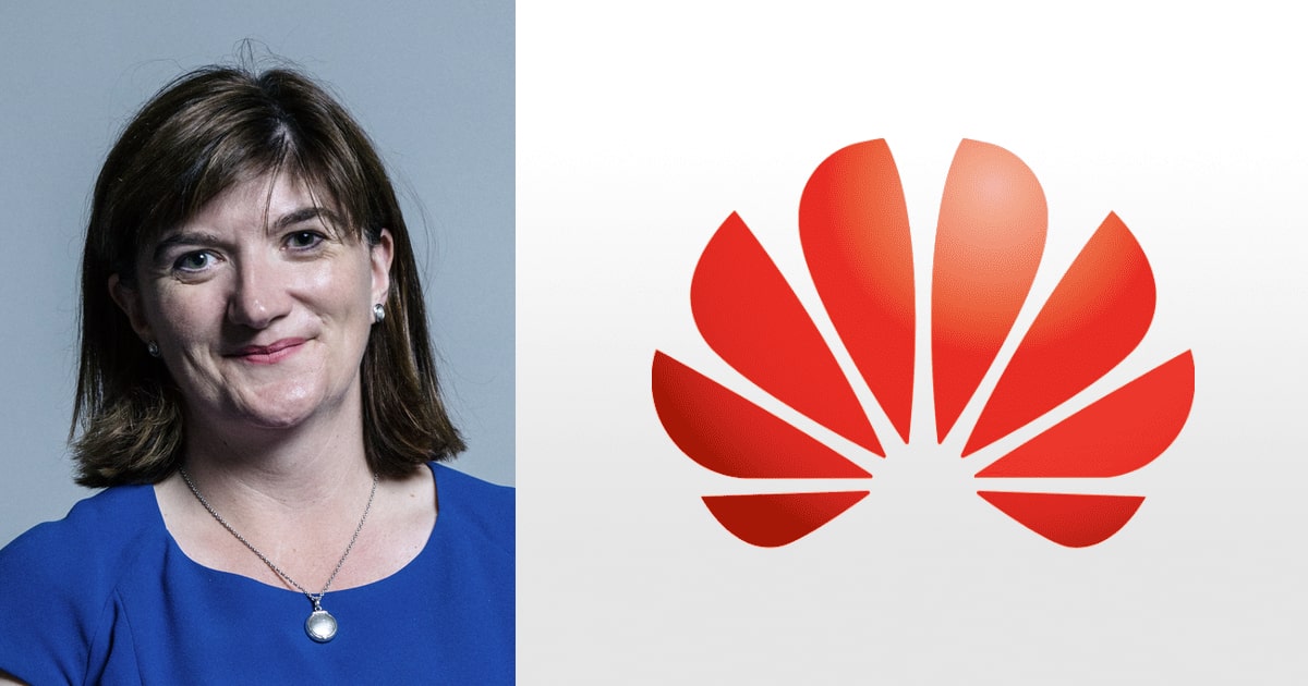 Nicky Morgan Huawei