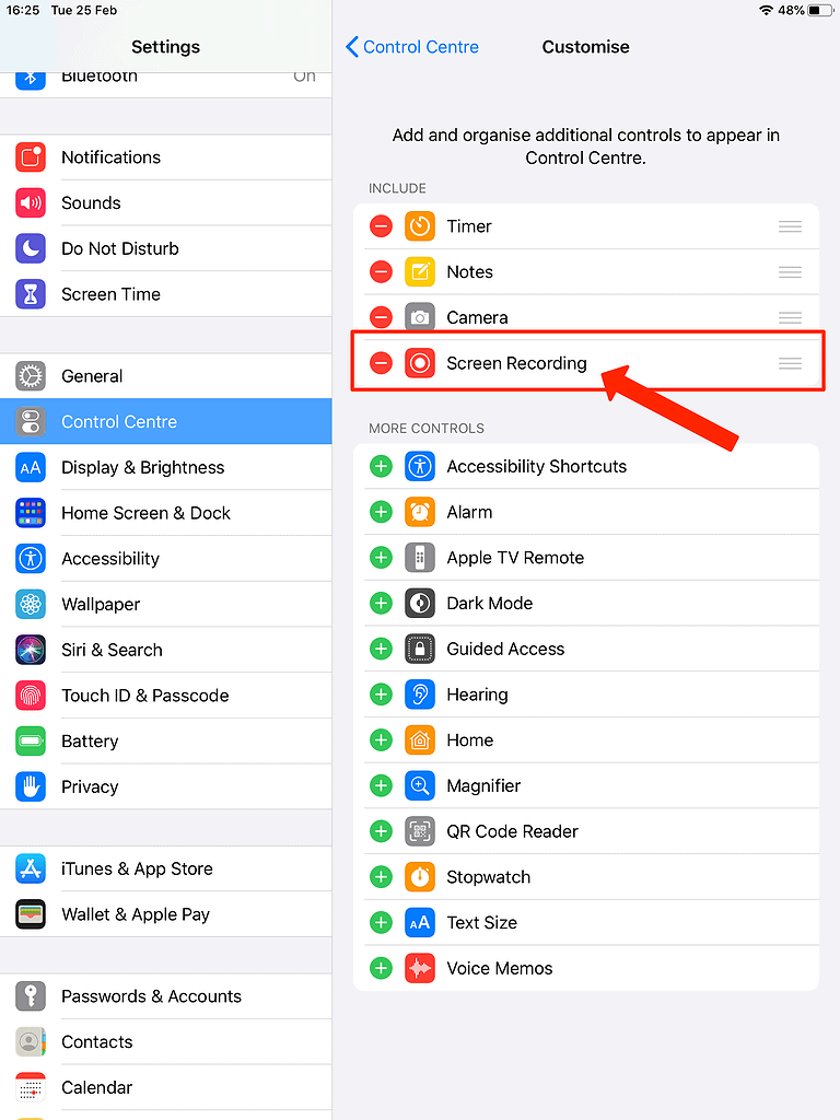 how to stop screen video recording in apple mac screenshot