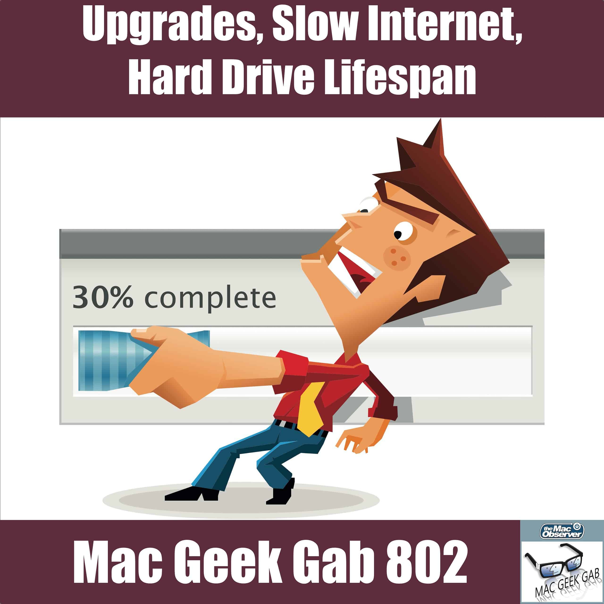 Upgrades, Slow Internet, Hard Drives, and More – Mac Geek Gab 802