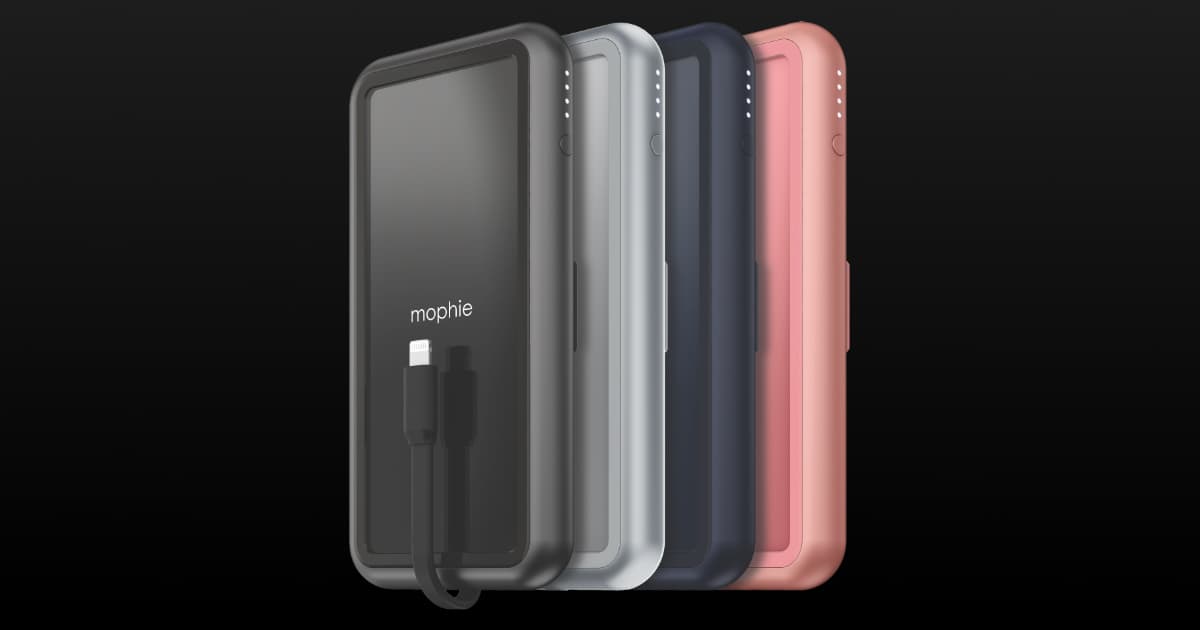 New Mophie Fast-Charge Battery Packs Available at Apple