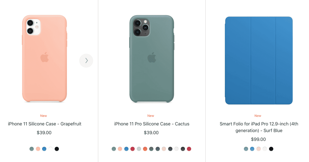 New Seasonal Colors for iPad Pro, iPhone cases, and Apple Watch Bands Arrive