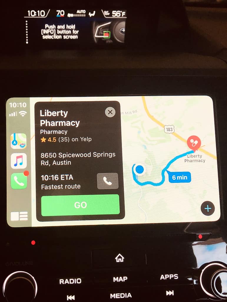 CarPlay's Maps are where its at...