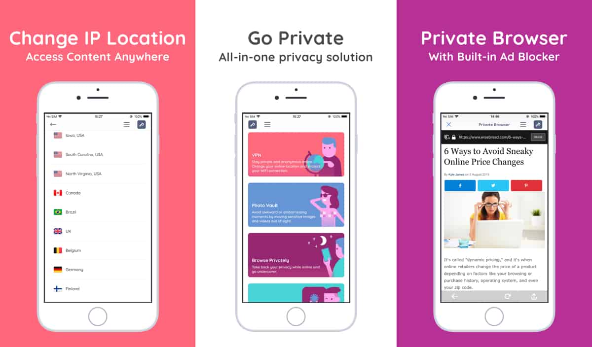 New App ‘MyPrivacy’ Gives You a VPN, Photo Vault, Password Manager, More