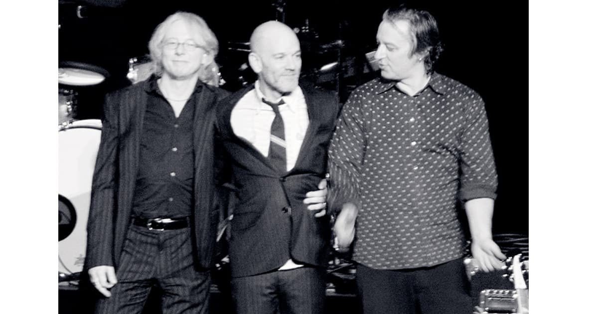 Members of the band R.E.M