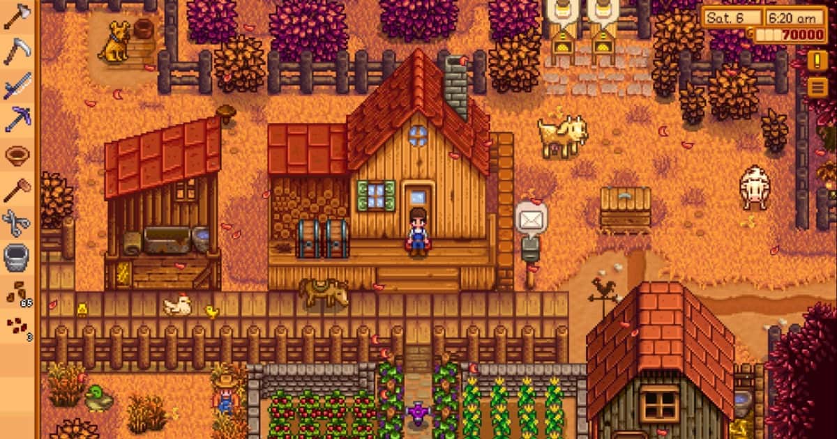 Screenshot of Stardew valley