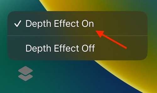 Depth Effect On Off Home Screen Wallpaper Apple