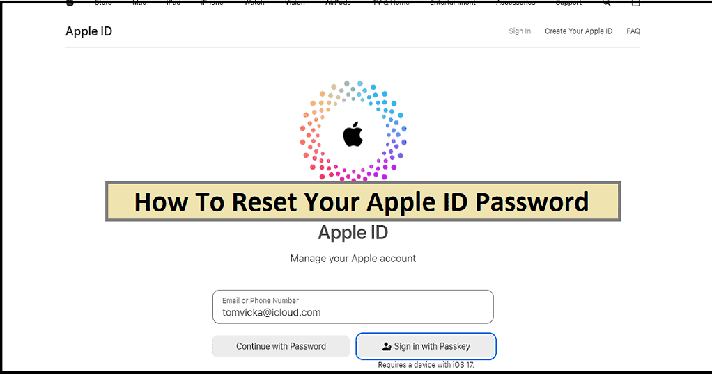 How to Reset Your Apple ID Password on Mac, iPhone and iPad - The Mac ...