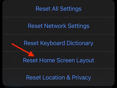 Reset Home Screen Layout Home Screen Wallpaper Apple