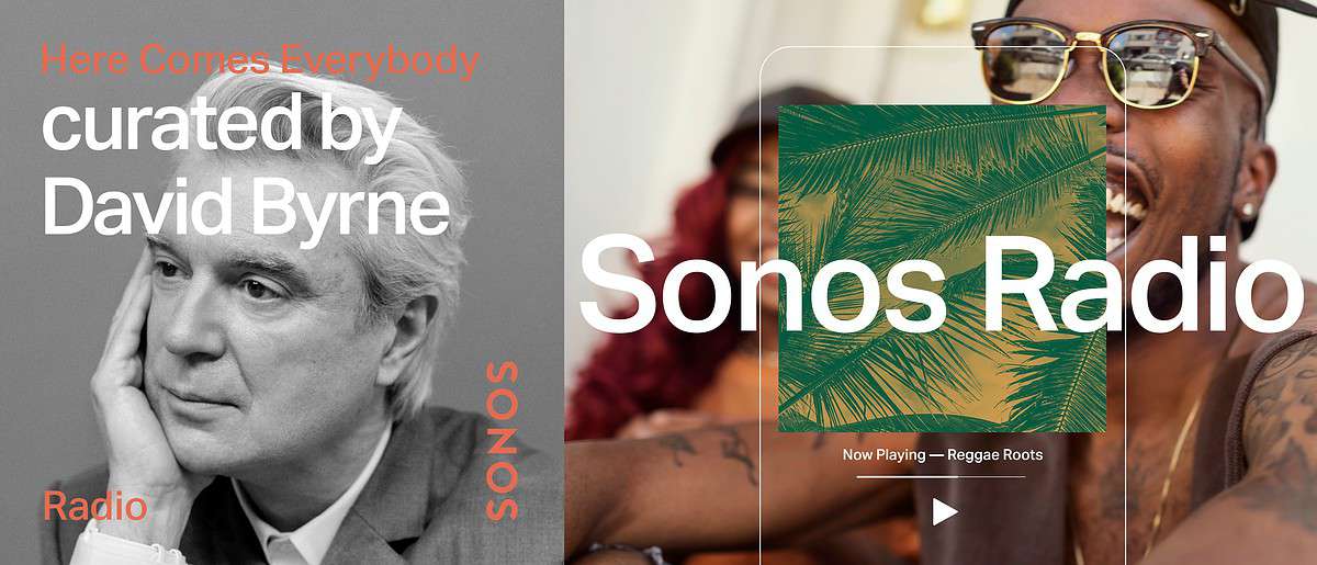 Sonos Radio with Reggae and David Byrne