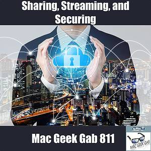 Image of man holding secure network, Mac Geek Gab 811