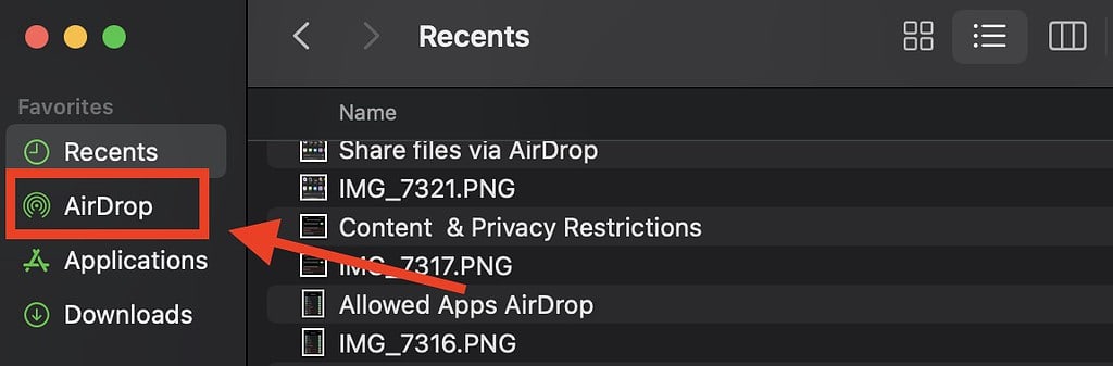 How To Turn On / Off and Use Airdrop on Your Mac