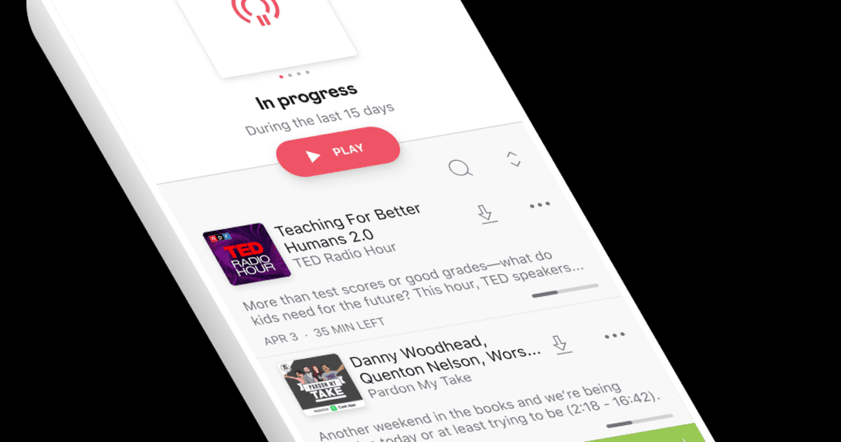 Deezer iOS App Gets New ‘In Progress’ Podcast Feature