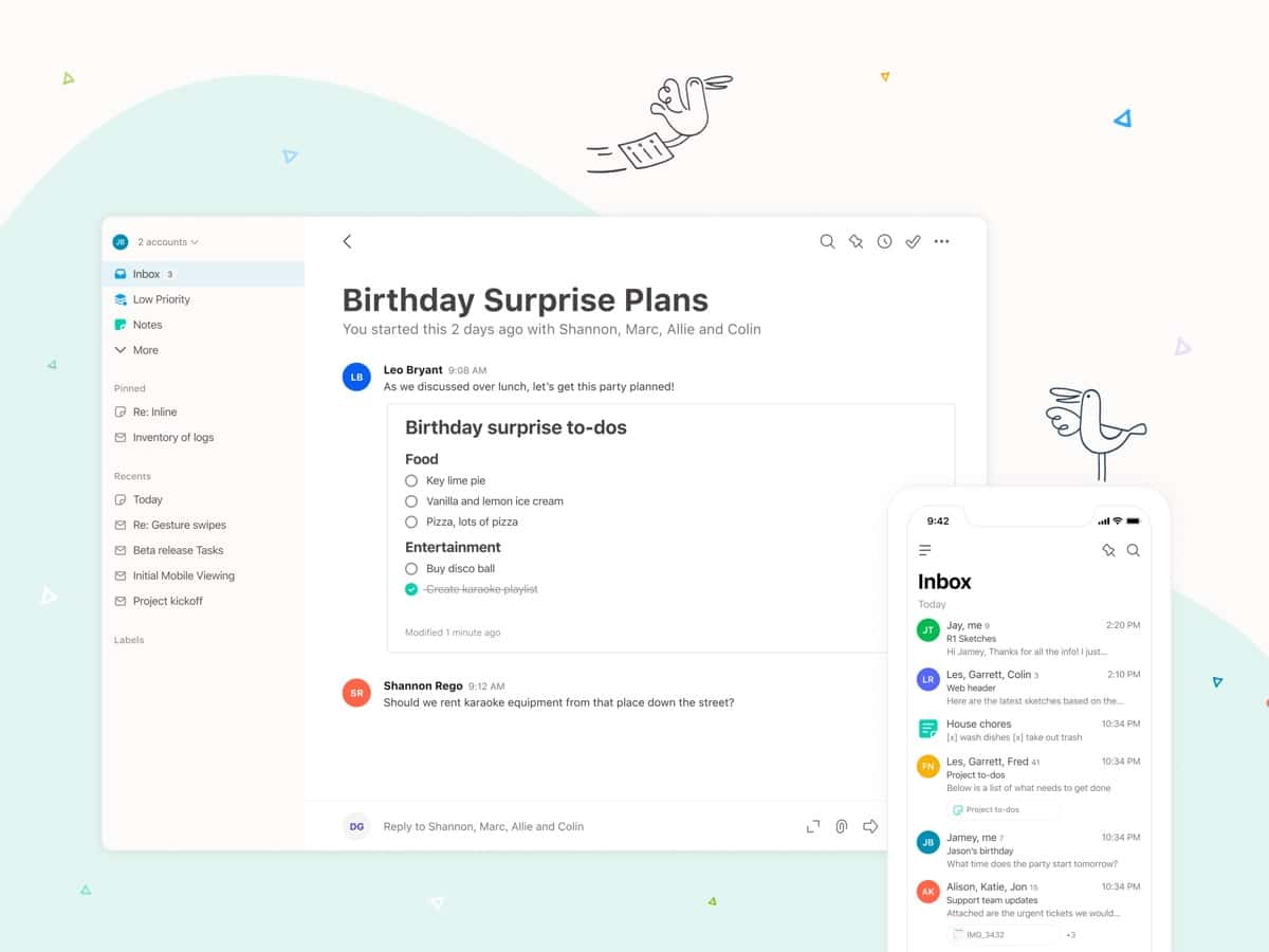Notability’s Email App “Twobird” Gets Calendar Integration