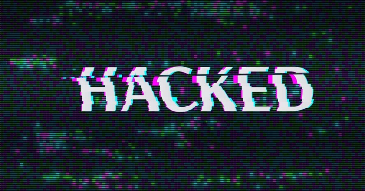 Generic image displaying the word hacked.