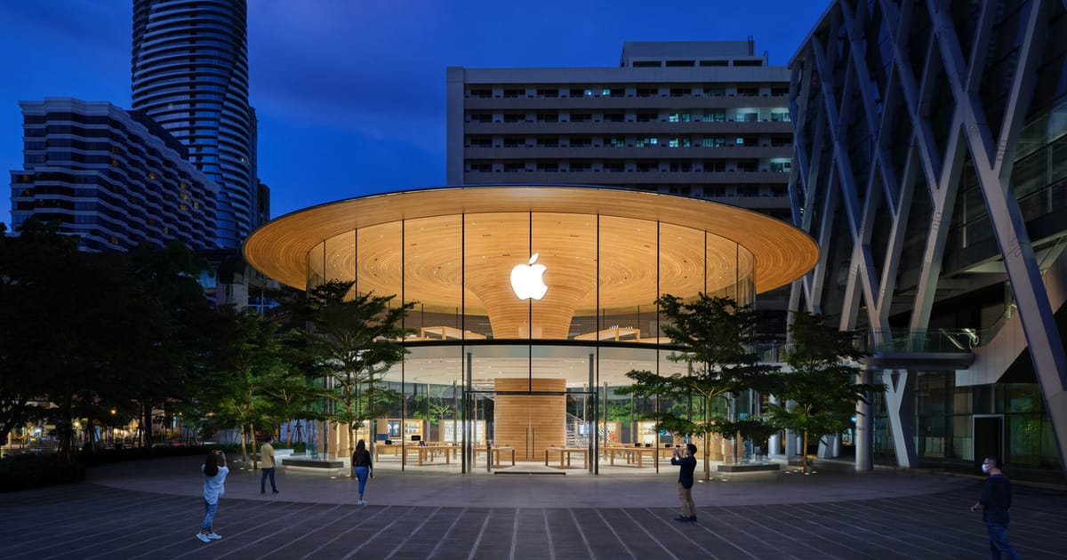 New Apple Store in Bangkok, Thailand Set to Open Friday
