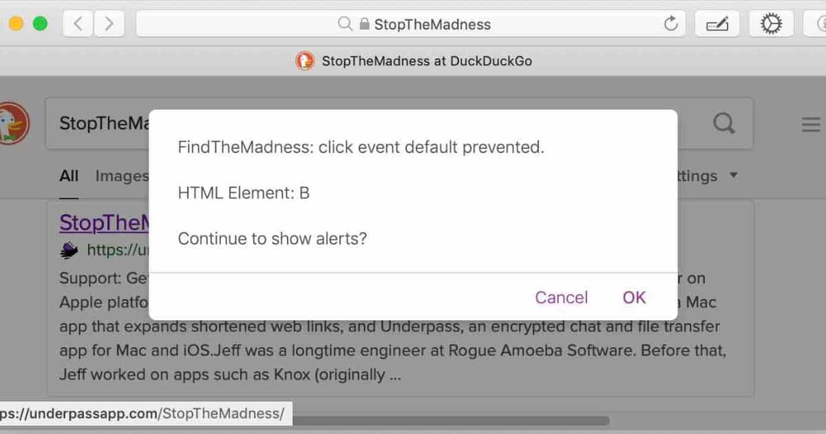 ‘FindTheMadness’ Safari Extension Alerts You to Fake Clicks