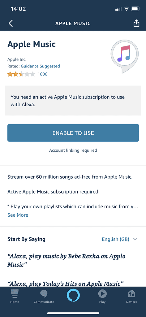 linking apple music to alexa linking apple music to alexa