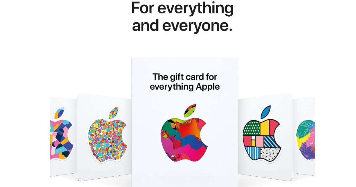 New ‘Everything Apple’ Gift Card Now Available