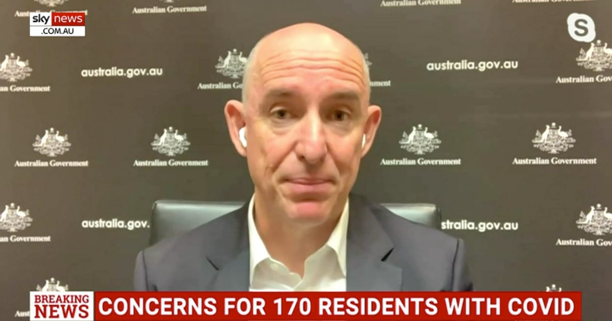 Australian Minister Stuart Robert discussing COVID-19 contact tracing app in a TV interview