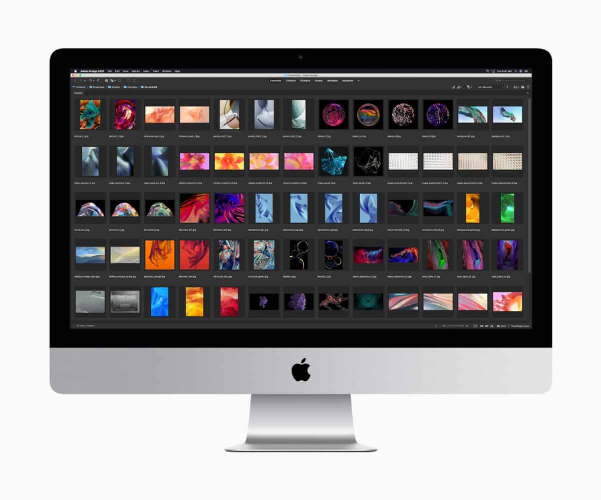Apple's new 27-inch iMac features an available nano-texture glass display