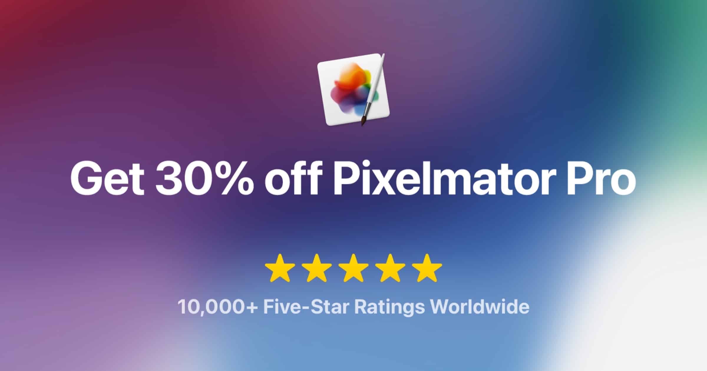 Pixelmator Pro on Sale After Reaching 10,000 Five Star Reviews