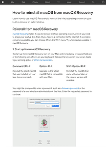 This article explains how to painlessly reinstall macOS.